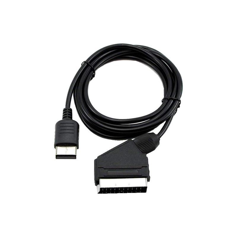 CHILDMORY 1.8M / 5.9FT Scart RGB AV Cable Audio Cable Video Connector Compatible for Dreamcast - Image 2